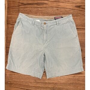 Vineyard Vines Men's 38 Teal Cordoroy‎ Islands Shorts